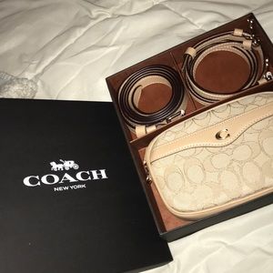 COACH purse & fanny pack